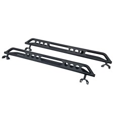 [US Warehouse] 2 PCS Exterior Safe Steel Pedals Pads for Jeep Wrangler JK 4 Doors 2007-2018